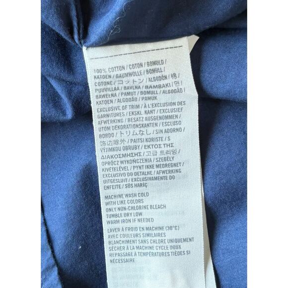 Hollister Summer Mini Skirt Floral Hawaiian Small Blue Red Pockets Preppy Y2K - Picture 8 of 9